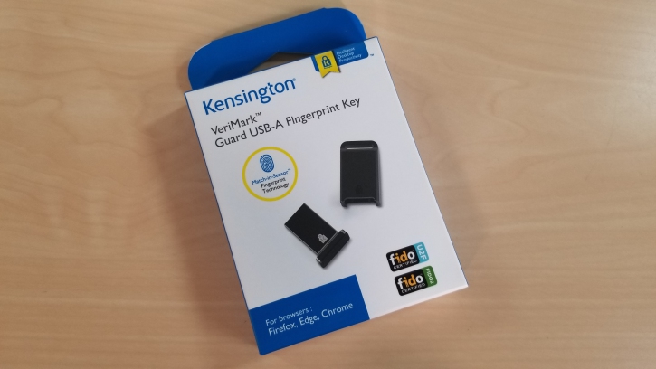 Verisign Key Kensington VeriMark Guard USB Fingerprint Security Key (Review) | Poc ...